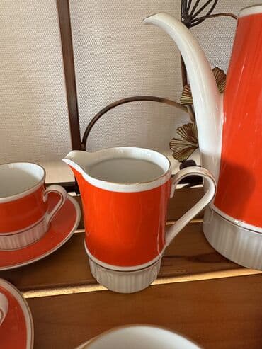 китай товары: Кофейные сервизы из костяного фарфора производства ГДР на выбор! — 9