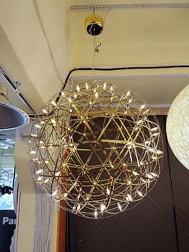 led matrix panel: Подвесной дизайнерский светильник «сфера» - Тип: потолочная — 1