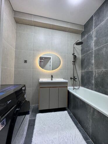 купить квартиру в бишкеке 6 микрорайон: 3 комнаты, 89 м², Элитка, 6 этаж, Дизайнерский ремонт — 4