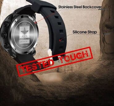 часы наручные электронные: Часы NORTH EDGE DESERT мужские водонепроницаемые Тип: Мужские — 2