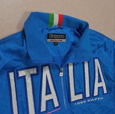 italia: Олимпийка, Kappa, На молнии, Италия, M — 2