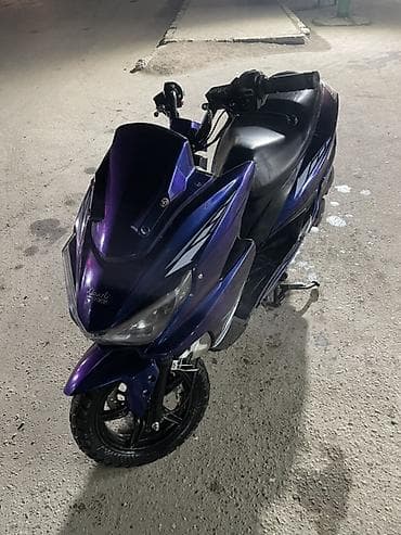 Скутеры: Скутер Zongshen (Xian Ai) 150 куб. см, спортивный дизайн, темно-синий — 6