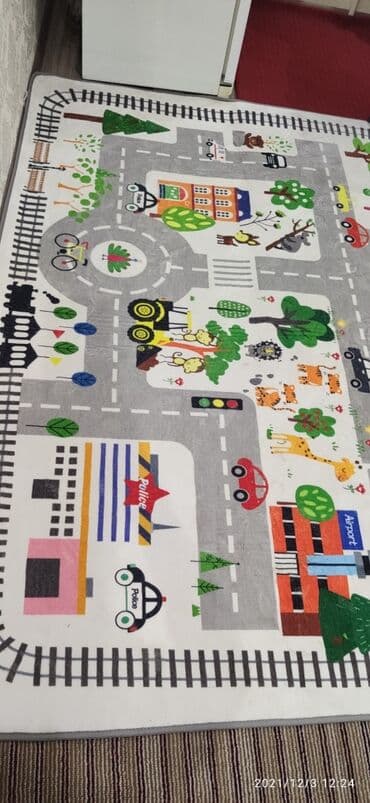 вязаный плед: Детский коврик Новый, Развивающий, 200 * 150, Прямоугольный — 2