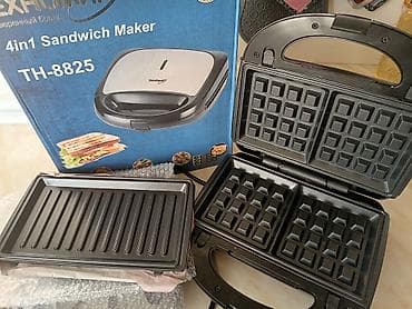 far cry 4: Сэндвич-мейкер ТЕХНОМИР TH-8825, 4-в-1 Многофункциональная — 3