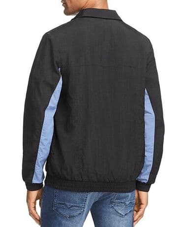 tech fleese: Barney Cools. Трехцветная ветровка Barney Cools.Раскладной воротник — 2