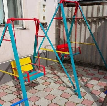 детские домики бишкек: Качели для детей 
Игравой комплекс в наличии и на заказ — 6