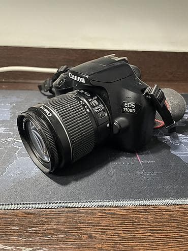 зеркальные: Canon EOS 1300D (Rebel T6) - зеркальный фотоаппарат с матрицей APS-C — 3