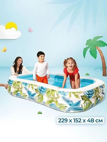 летние: ​🌊 Семейный надувной бассейн INTEX Wet Set — хит этого лета! ​Хотите — 6