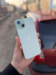 apple watch 5 цена бишкек: IPhone 15 Plus, Колдонулган, 128 ГБ, Ак, Коргоочу айнек, Каптама, Кабель, 85 % — 2