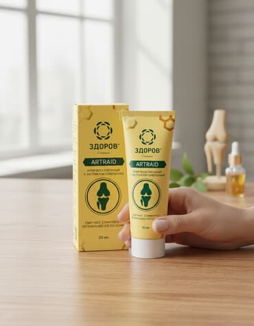 🤍Крем-воск «Здоров» ARTRAID – муун ооруларга каршы табигый жардам!