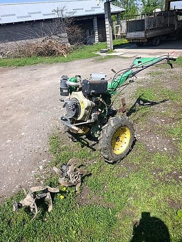 Мотоблок с навесным оборудованием - Тип: дизельный мотоблок на