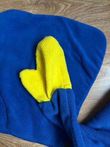 чебурашка из плюшевой пряжи: Костюм новогодний Хагги Вагги На возраст 6-7 лет Одевали один раз, в — 7