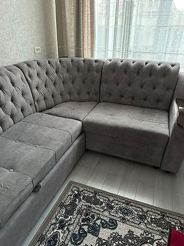 диван офисной: Угловой диван, С ящиками — 2