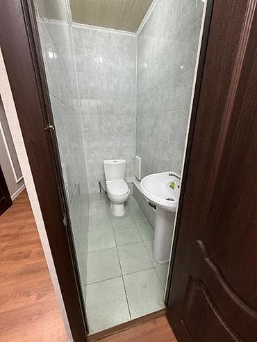 Квартиры: 2 комнаты, 67 м², 106 серия улучшенная, Кок-Жар мкр 106 серия улучшенная, 2 этаж, Евроремонт — 7