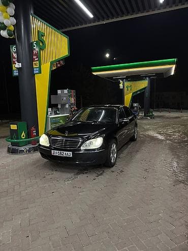 mashina mers: Mercedes-Benz S-Class: 2002 г., 5 л, Автомат, Бензин, Седан — 10