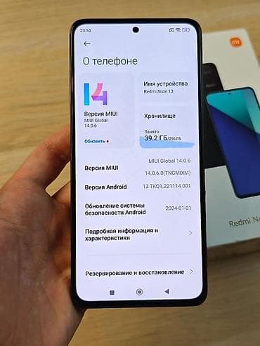 Техника жана электроника: Редми нот 13 256 гб телефон заряжен для игр — 5