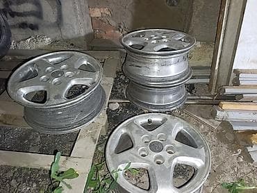 Литые Диски R 15 Комплект, отверстий - 5, Б/у