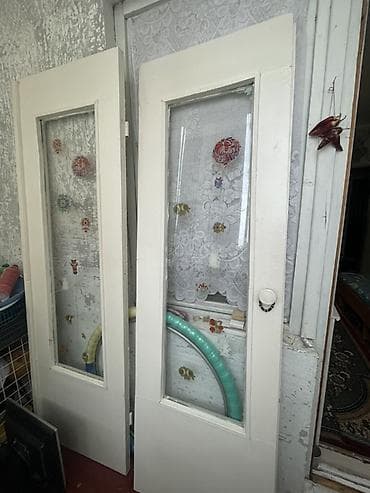 Внутренняя отделка: Межкомнатные двери (2 шт.) размер 2 Канта шаарында, абалы жакшы — 2