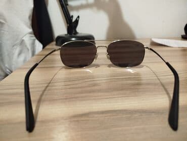 фотохромные очки: Солнцезащитные очки очки, Ray-Ban, Унисекс, Прямоугольные, Линзы поляризованные, Б/у — 5