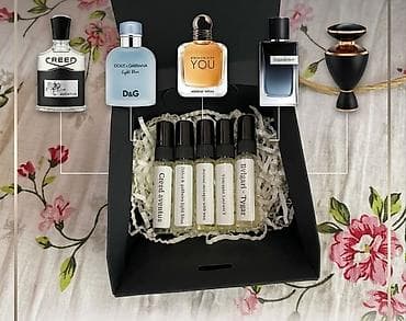 туалетная вода от avon: Набор мужских ароматов 5 в 1. - Creed Aventus - Dolce & Gabbana — 1