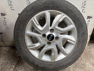 Колеса в сборе 175 / 65 / R 14, Лето, Б/у, 1 шт, Легковые, Литые, отверстий - 4