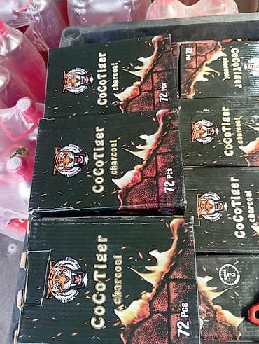Все для дома и сада: Кокосовый уголь CoCoTiger - Тип: уголь для кальяна/гриля из — 1