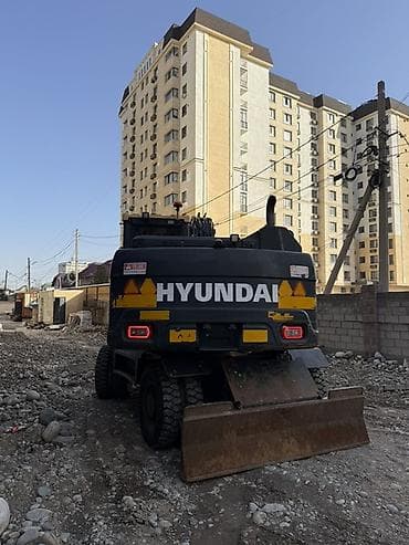 хундай 145: Экскаватор, Hyundai, Дөңгөлөктүү — 3