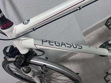 Велосипеды: Городской/туринговый велосипед Pegasus Solero SL7 (белый) - Рама — 3