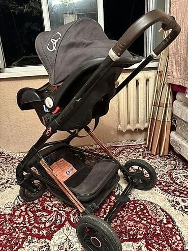 коляска автокресло: Детская коляска-трансформер 2-в-1 с автолюлькой (travel system) — 5