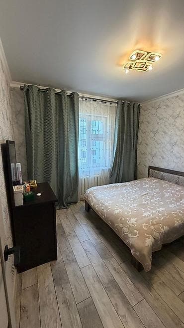 бакай ата ж м: 3 бөлмө, 66 м², 106-серия, 9 кабат, Косметикалык ремонт — 9