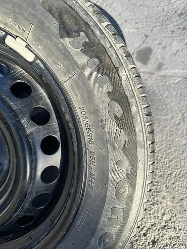 mini cuper: Комплект из 4 колес в сборе на стальных дисках. - Шины: Firestone — 2