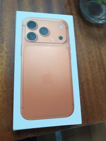 iphone 8 osh: IPhone 17 Pro, Новый, 256 ГБ, Оранжевый, Коробка, 100 % — 1