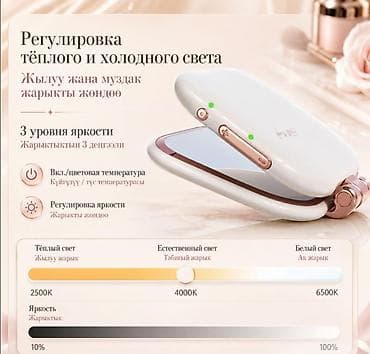 49: Магнитное Magsafe зеркало с подсветкой для Селфи Magnetic Fill Light — 2