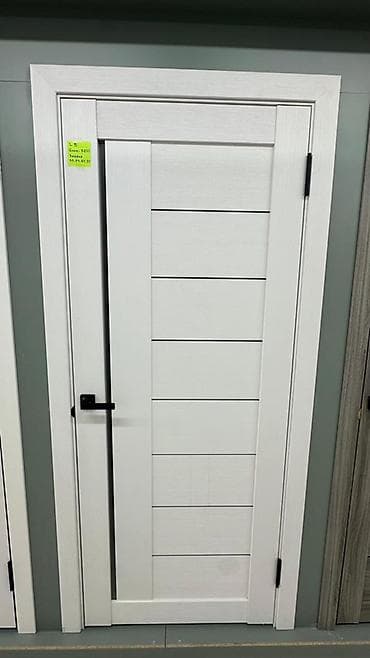 Дом и сад: Межкомнатная дверь в современном стиле - Цвет: белый (матовый) — 1