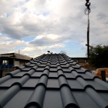 Детские сады, няни: Металлочерепица бамбук, Металлочерепица Бамбук- это черепица из стали — 1