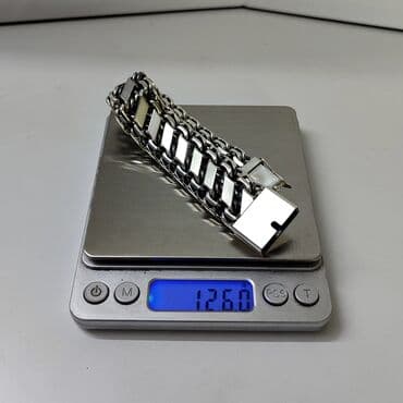 украшения изделия ручной работы: Серебряный браслет "Двойной Бисмарк" Вес 126 грамм — 9