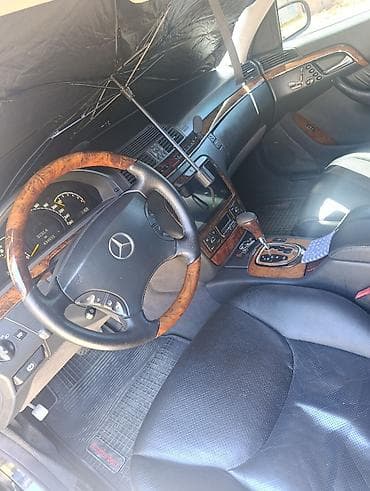 авто за 100 тысяч: Mercedes-Benz S-class AMG: 2004 г., 3.7 л, Автомат, Газ, Седан — 10