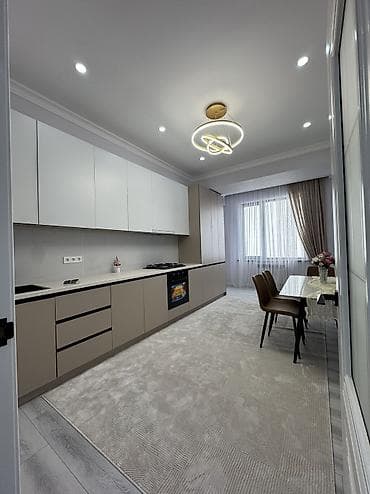 Батирлер: 1 бөлмө, 53 м², Элитка, 7 кабат, Дизайнердик ремонт — 3