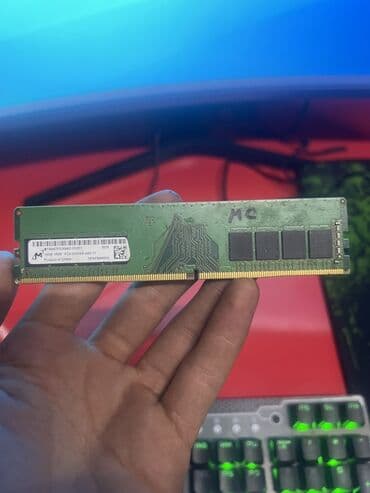 amd ryzen 5 2600 бишкек: Оперативдик эс-тутум, Micron, 16 ГБ, DDR4, 3200 МГц, ПК үчүн — 1