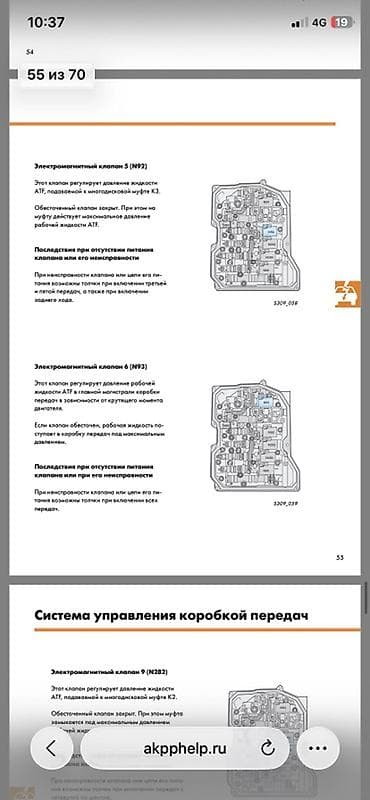 Гидроблок от 09g поло 2017 год 6 ступка