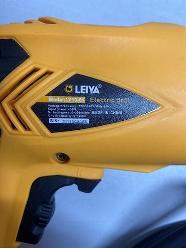 Генераторы: Электродрель LEIYA LY10-01 - Тип: сетевая дрель - Питание: 220–240 В — 2