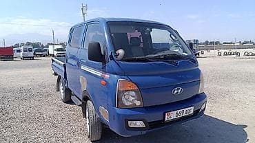 авто вышка хундай: Hyundai Porter II двойная кабина, синий цвет. Тип: малотоннажный — 1