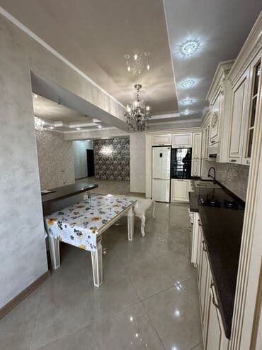 дордой жм: 3 бөлмө, 128 кв. м, Элитка, 10 кабат, Евроремонт — 14