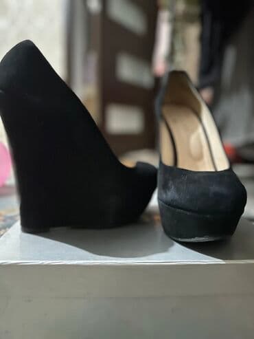 брендовый обувь: Туфли, 36, Marco Tozzi, Б/у, цвет - Черный, Самовывоз, Платная доставка — 2