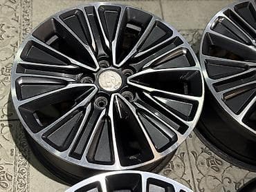 bridgeston: Литые Диски R 17 Hyundai, Комплект, отверстий - 5, Б/у — 9