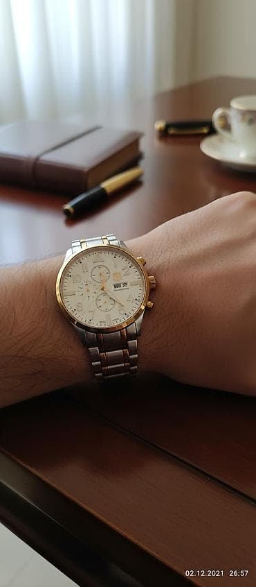 Классические часы часы, Швейцария, Водонепроницаемые, Мужские