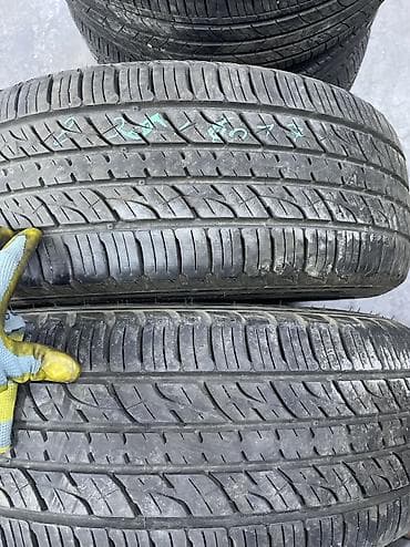 Шины 235 / 60 / R 17, Лето, Б/у, Пара, Легковые, Корея, Kumho — 1