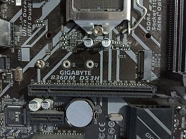 socket 1155: Материнская плата для ПК, Б/у, Gigabyte, LGA1151 v2, Micro-ATX — 7