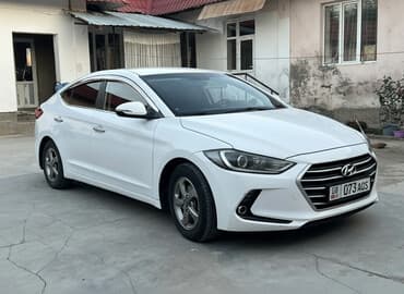 авто с последующим выкупом без первоначального взноса: Hyundai Avante: 2016 г., 1.6 л, Автомат, Бензиновая, Седан — 1