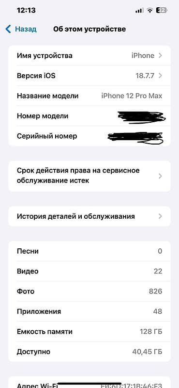 ipad 9 generation: IPhone 12 Pro Max, Б/у, Зарядное устройство, Кабель, 70 % — 1